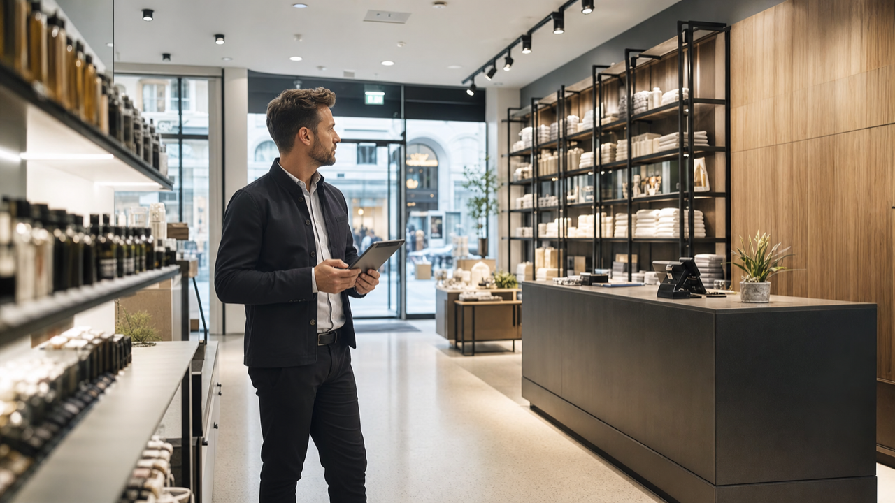 Sicherheitscheck im Einzelhandel durch Wagner Security